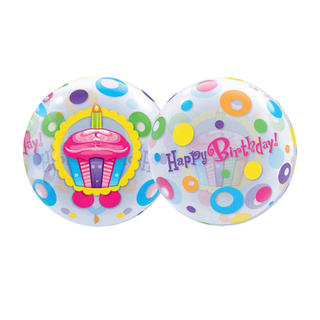 Happy Birthday CupCake Bubble